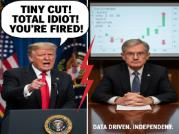 Fed cuts rates; Trump to Powell: "Cut 100 points or you're FIRED!"